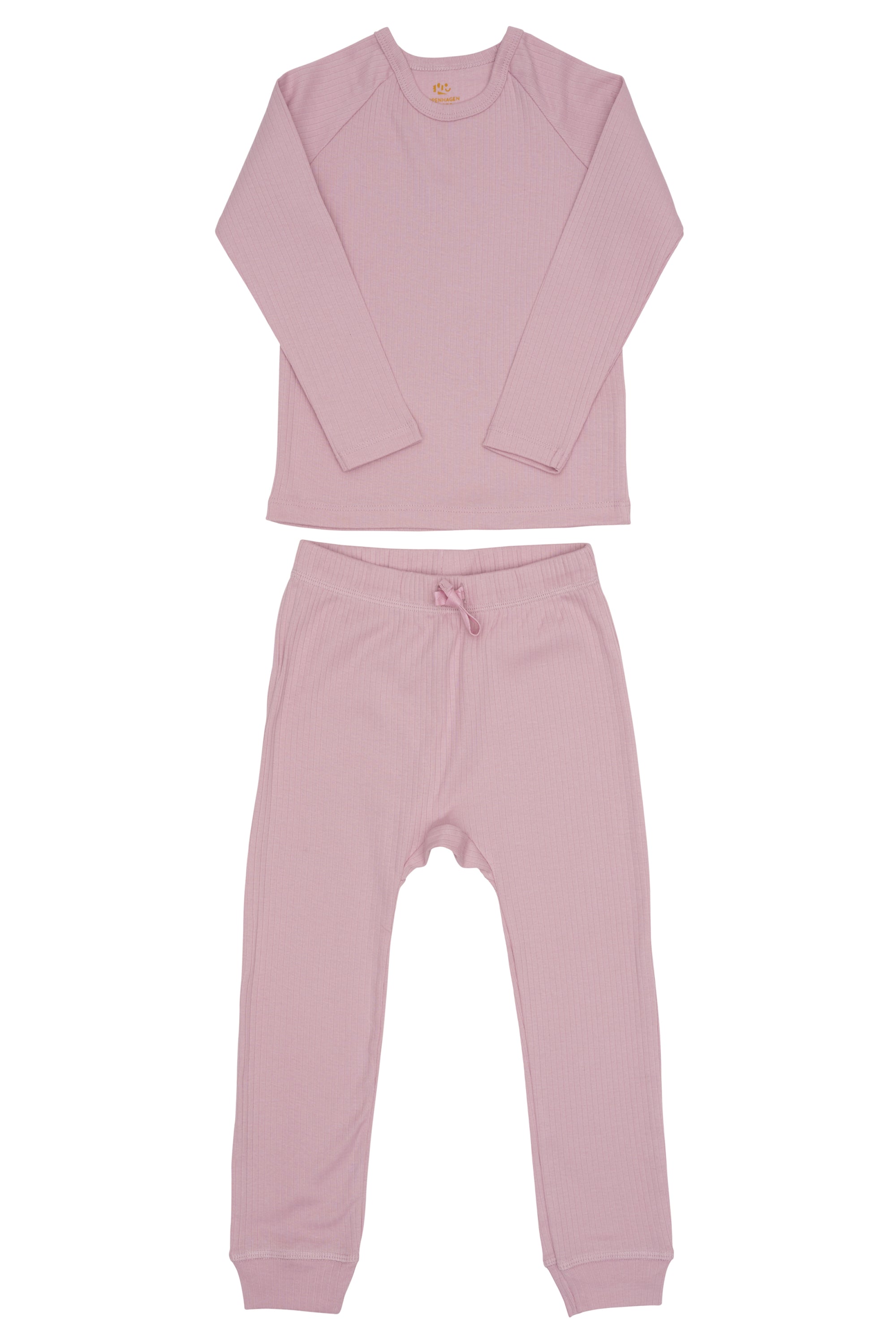 Copenhagen Colors 2-delige nachtkleding in ribstof - Lavendel - Onesie - MamaMilla