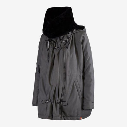 Wombat &amp; Co. WALLABY 4-in-1 winterjas voor zwangere vrouwen/draagjas - Grijs - Draagjas - MamaMilla