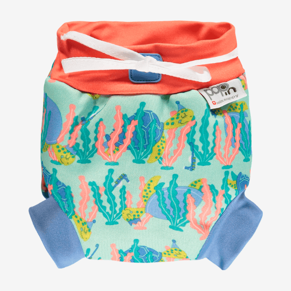 Sluiten Pop-in badluier/zwemluier - Turtles - Zwemkleding - MamaMilla
