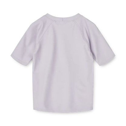 Liewood UV Jersey - Noah Shortsleeve Swim - Misty Lilac - Zwemkleding - MamaMilla