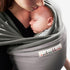 Love radius rekbare draagdoek origineel - Grijs - draagdoek - MamaMilla