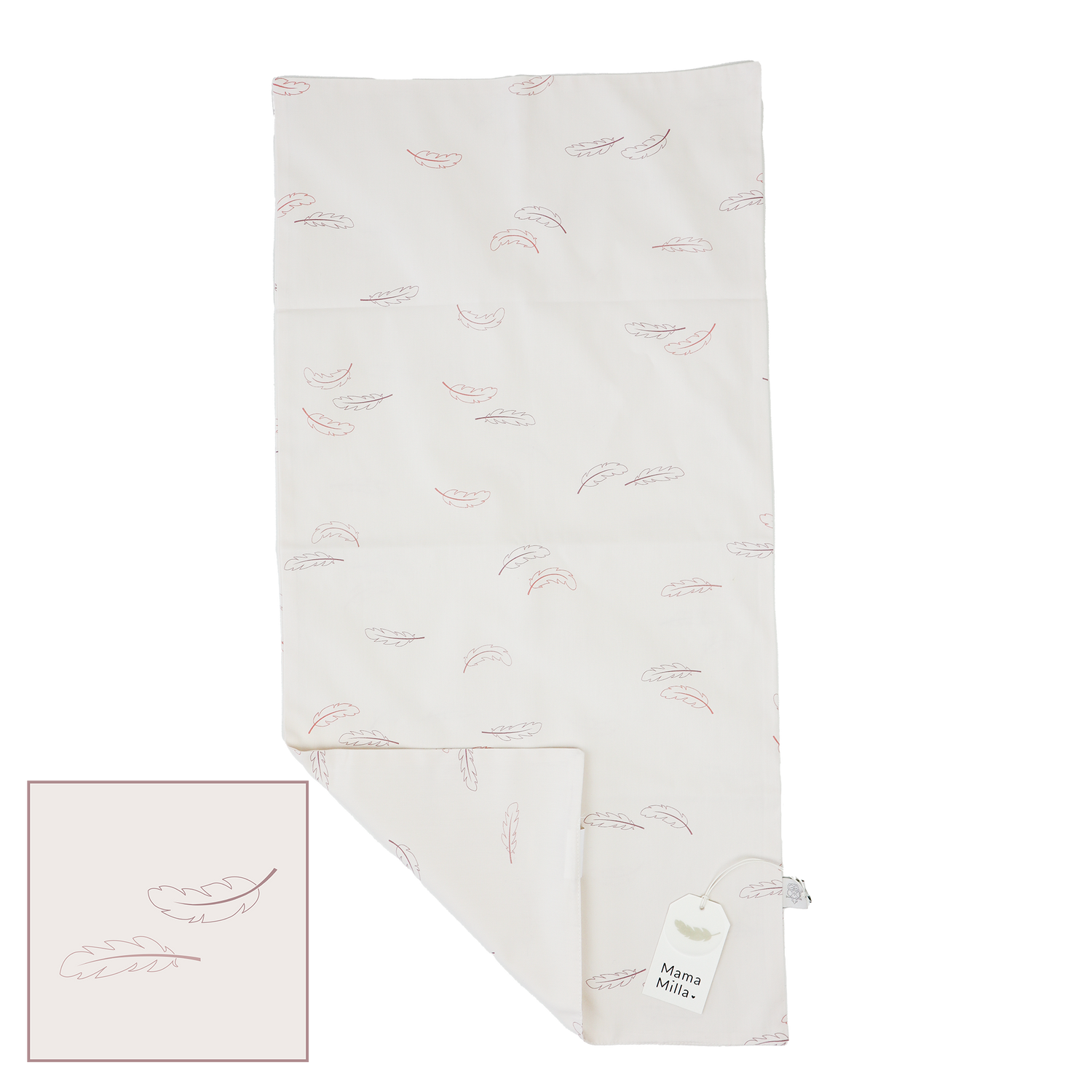 MamaMilla laken voor babynest - Rozenveren - laken voor babynest - MamaMilla