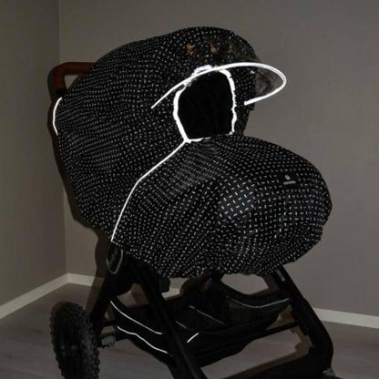 EasyGrow regenhoes voor de kinderwagen - Stroke - Regenhoes enkele kinderwagen - MamaMilla