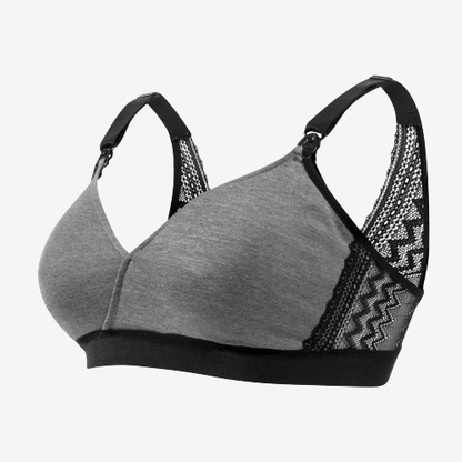 Cache Coeur Slip - Serena - Grijs - Voedingskleding - MamaMilla