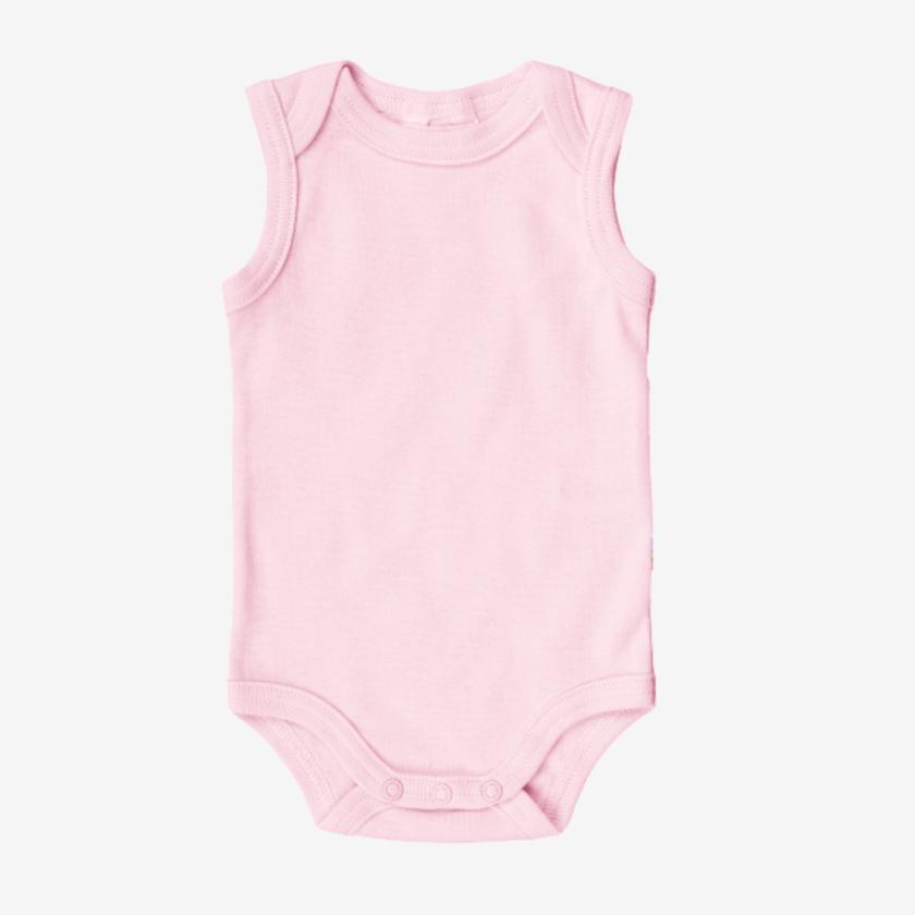 Joha basisbody zonder mouwen - Roze - body - MamaMilla