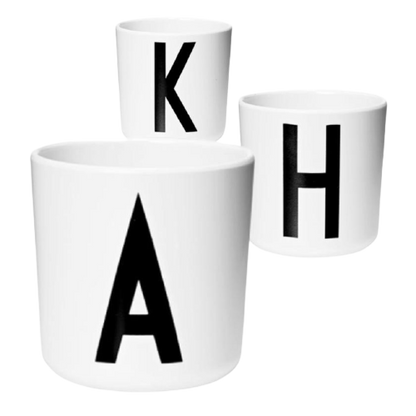 Design Letters Ecozen - Beker met letter - Eetservies - MamaMilla