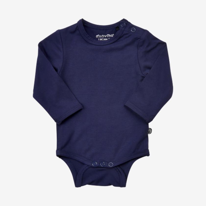Minymo body in bamboe - Donkerblauw - Body - MamaMilla