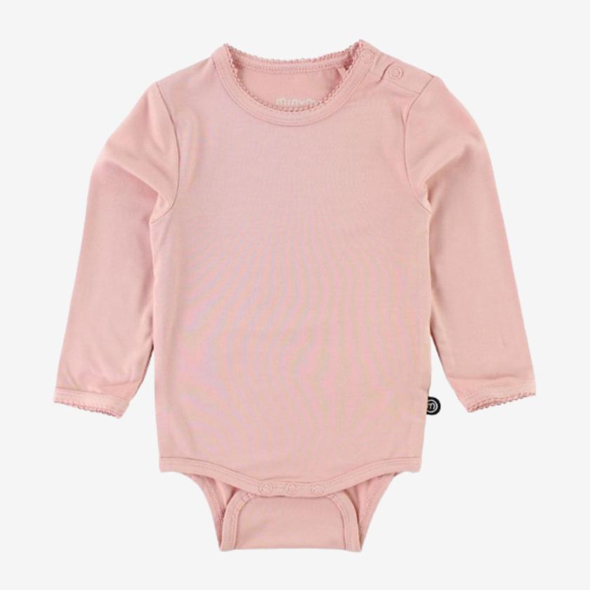 Minymo lijfje in bamboe - Roze - Lichaam - MamaMilla
