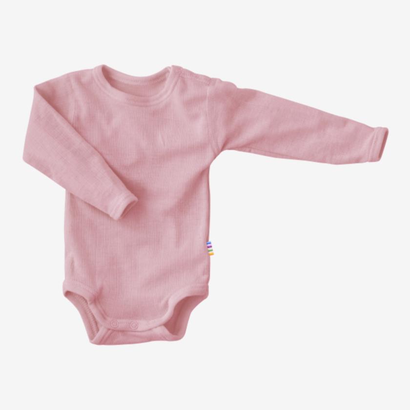 Joha body van wol - Oudroze - Body - MamaMilla