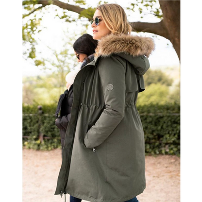 Seraphine Wacht- en draagjas 3-in-1- Valetta - Kaki - Draagjas - MamaMilla