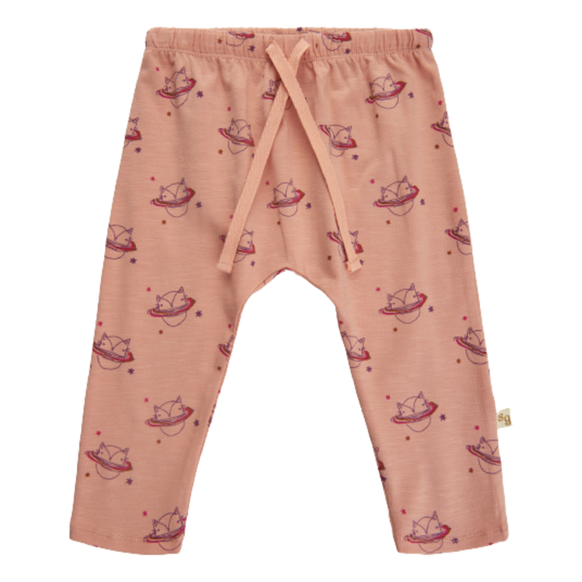 Zachte galerij Faura broek - Space cat - Broek - MamaMilla