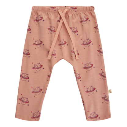 Zachte galerij Faura broek - Space cat - Broek - MamaMilla