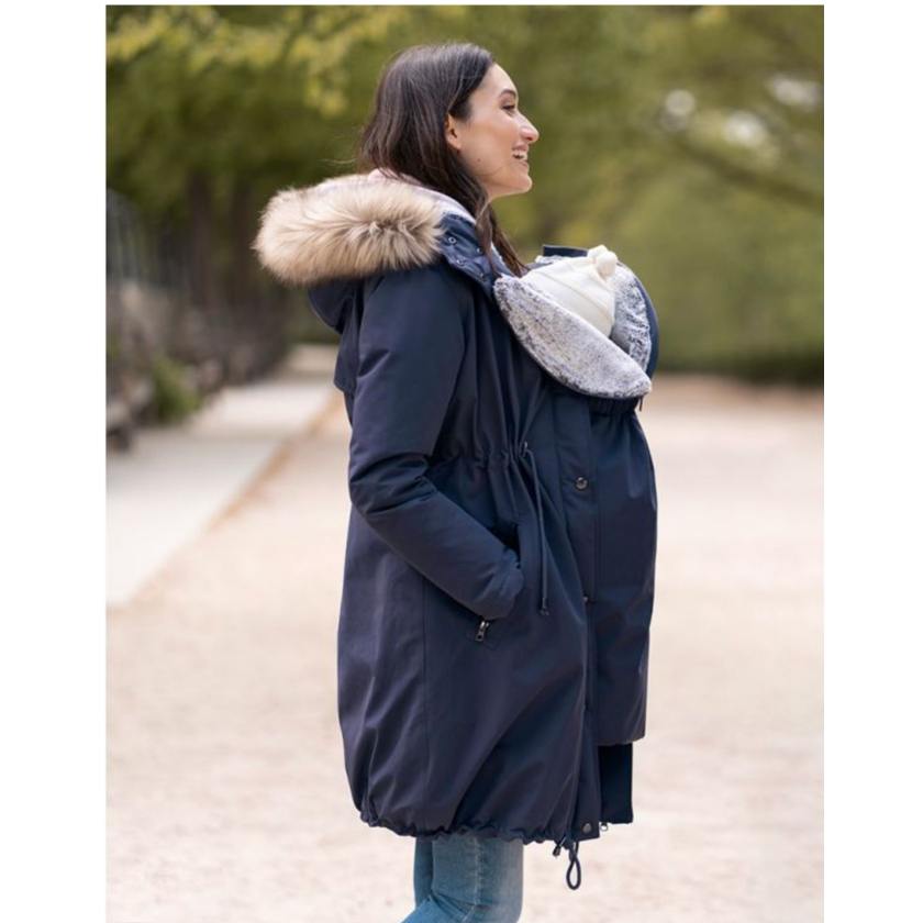 Seraphine Wacht- en draagjas 3-in-1- Valetta - Navy - Draagjas - MamaMilla