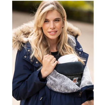 Seraphine Wacht- en draagjas 3-in-1- Valetta - Navy - Draagjas - MamaMilla