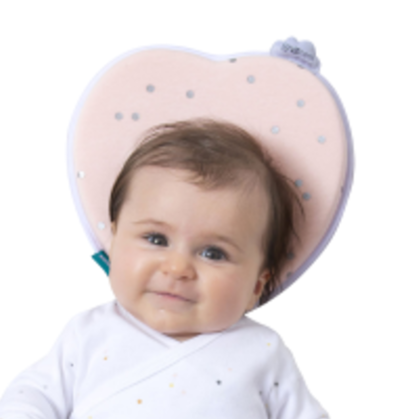 Babymoov Ergonomisch Babykussen (Loverest) - Roze (0-4m) - Babyhoofdkussen - MamaMilla