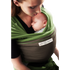 Love radius rekbare draagdoek origineel - Pistachie/Bruin - draagdoek - MamaMilla