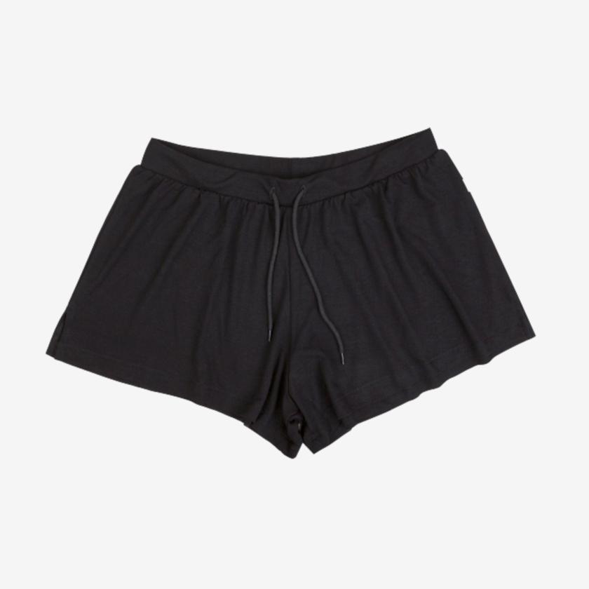 Joha short in bamboe-viscose - Zwart - Zwangerschapskleding - MamaMilla