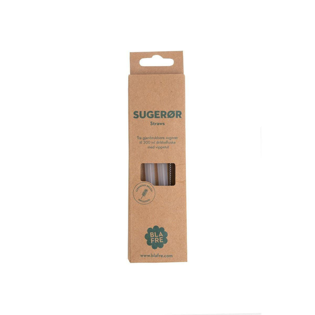 BLAFRE rietje voor stalen fles van 300 ml - Rietje - MamaMilla