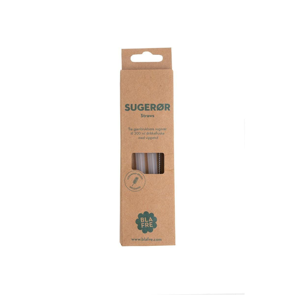 BLAFRE rietje voor stalen fles van 300 ml - Rietje - MamaMilla