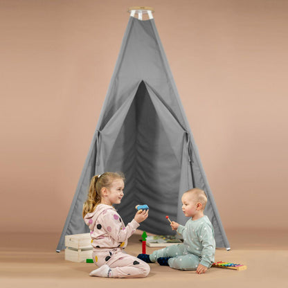Nonomo Tent voor de Tipi-standaard - Grijs - accessoires voor schommelwieg - MamaMilla