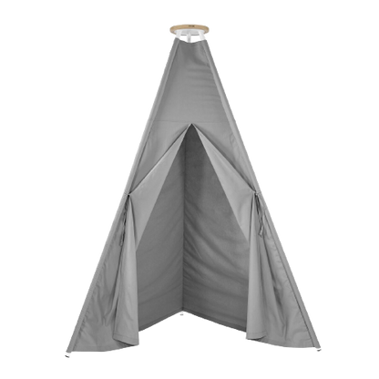 Nonomo Tent voor de Tipi-standaard - Grijs - accessoires voor schommelwieg - MamaMilla