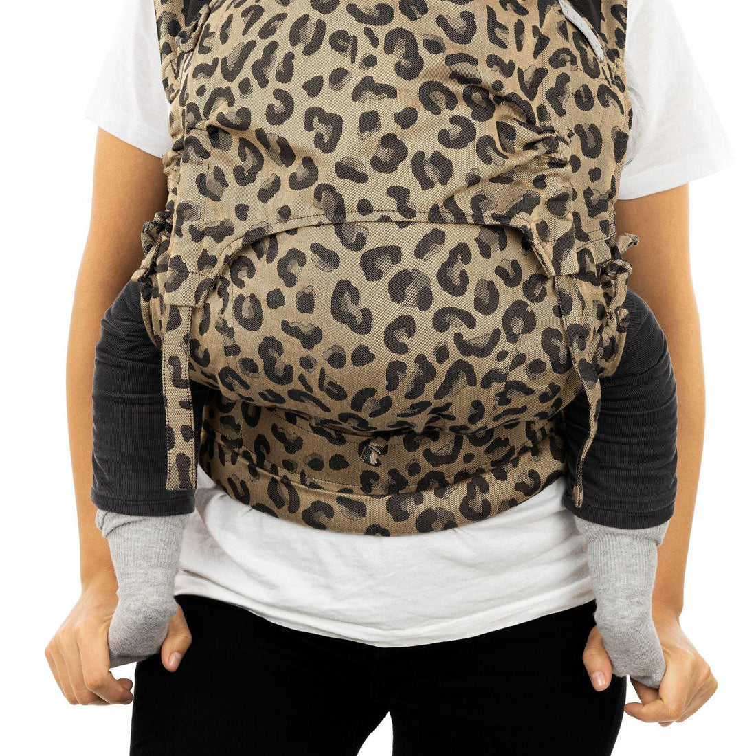 Fidella Fusion Draagzak met volledige gesp - Leopard Gold - Baby - Draagzak - MamaMilla